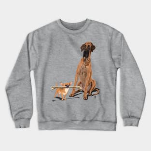 The Long and the Short and the Tall Crewneck Sweatshirt